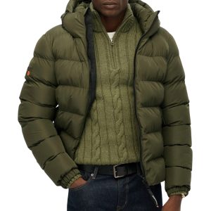 JAKNA HOODED SPORTS PUFFER