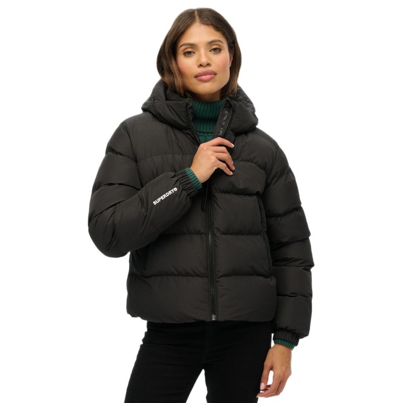 JAKNA HOODED SPORTS PUFFER JACKET
