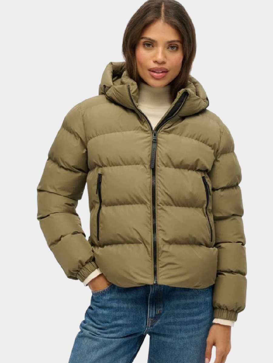 JAKNA SUPERDRY HOODED SPORTS PUFFER JACKET